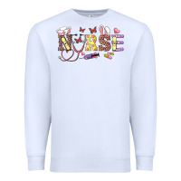 White easter nurse Premium Sweatshirt - RanaPortraitStore