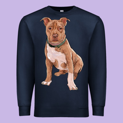 Premium Sweatshirt brown pitbull