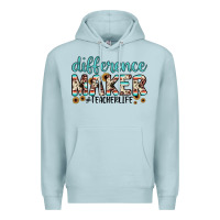Blue Mist difference maker Premium Hoodie - JahusDesignShop