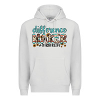 Dove Grey difference maker Premium Hoodie - JahusDesignShop