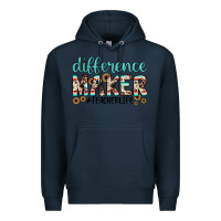 Navy difference maker Premium Hoodie - JahusDesignShop