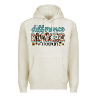 Oatmeal Heather difference maker Premium Hoodie - JahusDesignShop