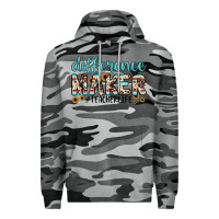 Slate Camo difference maker Premium Hoodie - JahusDesignShop