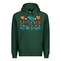 Sports Green my students are the reason Premium Hoodie - JahusDesignShop
