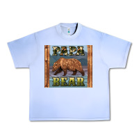 Grape Ice papar bear Urban Heavy Tee - Artiststas