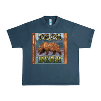 Midnight Navy papar bear Urban Heavy Tee - Artiststas