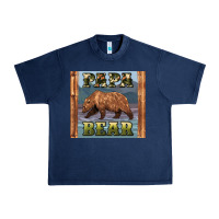 Navy papar bear Urban Heavy Tee - Artiststas