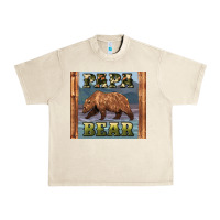 Sandshell papar bear Urban Heavy Tee - Artiststas
