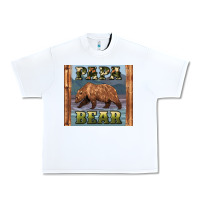 White papar bear Urban Heavy Tee - Artiststas