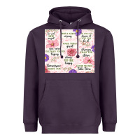 Plum positive quotes Heavyweight Hoodie - MaliasSmallBusiness