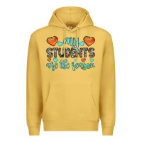 Antique Gold my students are the reason Premium Hoodie - JahusDesignShop
