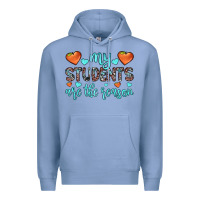Colony Blue my students are the reason Premium Hoodie - JahusDesignShop