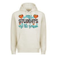 Oatmeal Heather my students are the reason Premium Hoodie - JahusDesignShop
