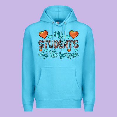 My Students Are The Reason Premium Hoodie Designed By Jahusdesignshop