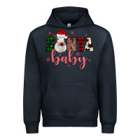 Navy Santa baby Cow Urban Hoodie - JahusDesignShop