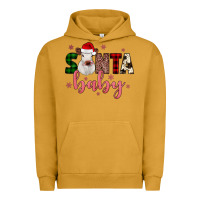 Pigment Peanut Butter Santa baby Cow Urban Hoodie - JahusDesignShop