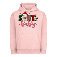 Pigment Salmon Santa baby Cow Urban Hoodie - JahusDesignShop
