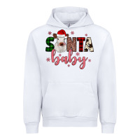 White Santa baby Cow Urban Hoodie - JahusDesignShop
