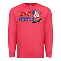 Kick Rocks Cowboy Boots Fourth Of July Premium Sweatshirt | Teevron