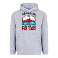Heather Grey show me your bobbers and i will show my rod Heavyweight Hoodie - MaliasSmallBusiness