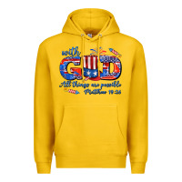 Lemon with god all things are possible usa Premium Hoodie - AdoDesignShop