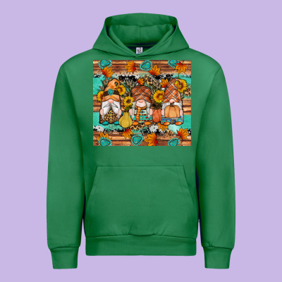 Western Fall Gnomes Tumbler Urban Hoodie Designed By Artiststas