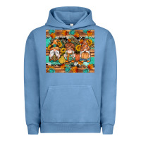 Pigment Pebble Blue western fall gnomes tumbler Urban Hoodie - Artiststas