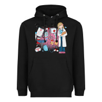 Stay Healthy Nurse Heavyweight Hoodie | Teevron