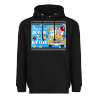 Black they see me rollin they waitin Heavyweight Hoodie - MaliasSmallBusiness