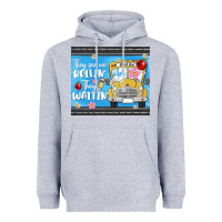 Heather Grey they see me rollin they waitin Heavyweight Hoodie - MaliasSmallBusiness