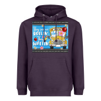 Plum they see me rollin they waitin Heavyweight Hoodie - MaliasSmallBusiness