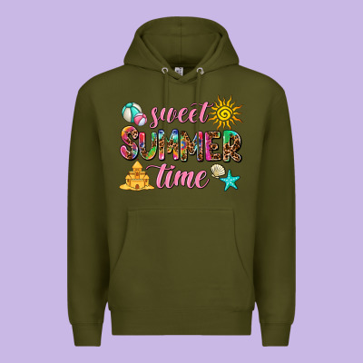 Sweet Summer Time Premium Hoodie Designed By Adodesignshop