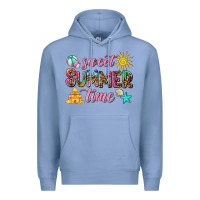 Colony Blue sweet summer time Premium Hoodie - AdoDesignShop