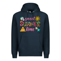 Navy sweet summer time Premium Hoodie - AdoDesignShop