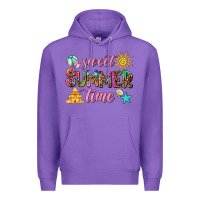 Purple sweet summer time Premium Hoodie - AdoDesignShop