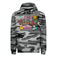 Slate Camo sweet summer time Premium Hoodie - AdoDesignShop