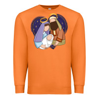 Carrot holy night jesus birth Premium Sweatshirt - Zillion Design Studio