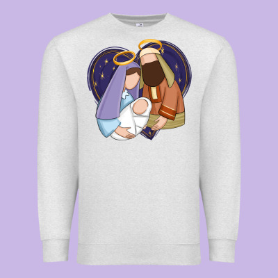 Premium Sweatshirt holy night jesus birth