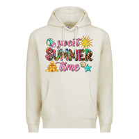 Oatmeal Heather sweet summer time Premium Hoodie - AdoDesignShop