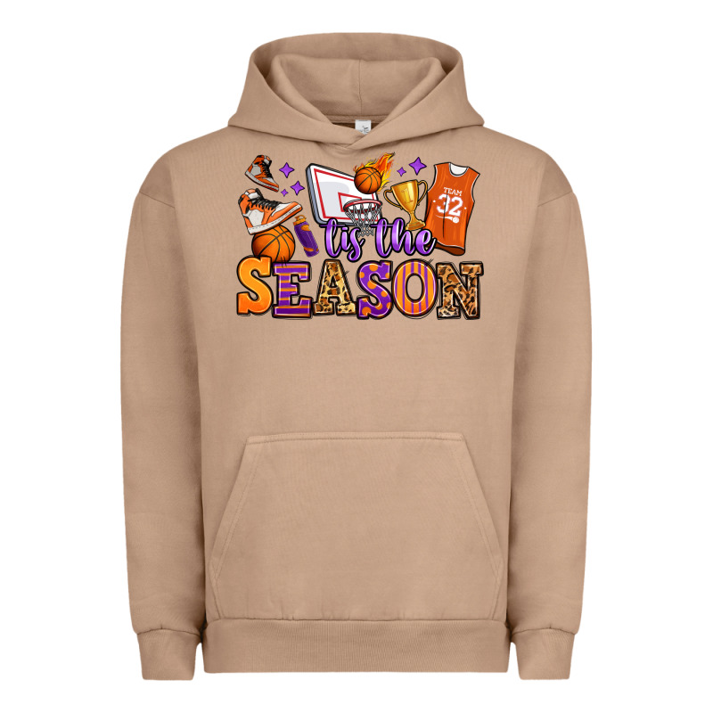 Tis The Season Basketball Urban Hoodie by Jasminsmagicworld | Teevron