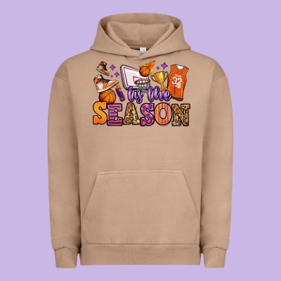 Tis The Season Basketball Urban Hoodie Designed By Jasminsmagicworld