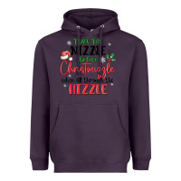 Plum twas the nizzle  before christmizzle Heavyweight Hoodie - MaliasSmallBusiness