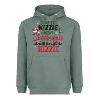 Sage twas the nizzle  before christmizzle Heavyweight Hoodie - MaliasSmallBusiness