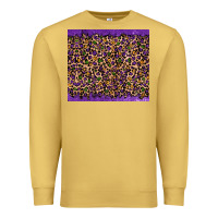 Antique Gold mardi gras leopard Premium Sweatshirt - RanaPortraitStore
