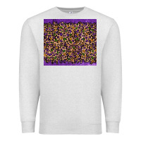 Oatmeal Heather mardi gras leopard Premium Sweatshirt - RanaPortraitStore