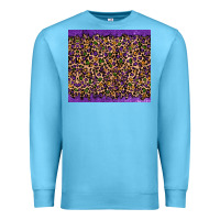 Ocean Blue mardi gras leopard Premium Sweatshirt - RanaPortraitStore