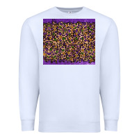 White mardi gras leopard Premium Sweatshirt - RanaPortraitStore