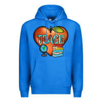 True Royal teach heart Premium Hoodie - JahusDesignShop