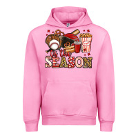 Fuchsia Pink tis the season baseball Urban Hoodie - Jasminsmagicworld