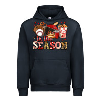 Navy tis the season baseball Urban Hoodie - Jasminsmagicworld